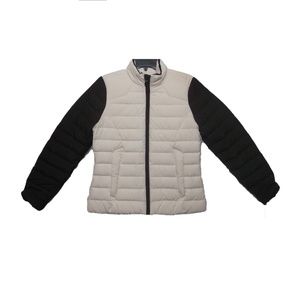 Ralph Lauren Women's Down Cream & Brown Coat